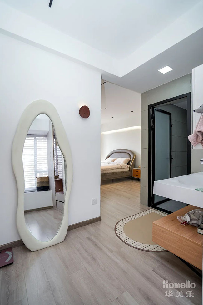 119㎡三居，極簡主義搭配+小清新元素，感受生活的輕便與舒適